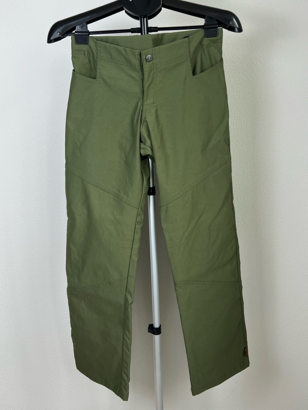prAna Olive Green Hiking Climbing Outdoor Pants Athleisure Small Neutral USA